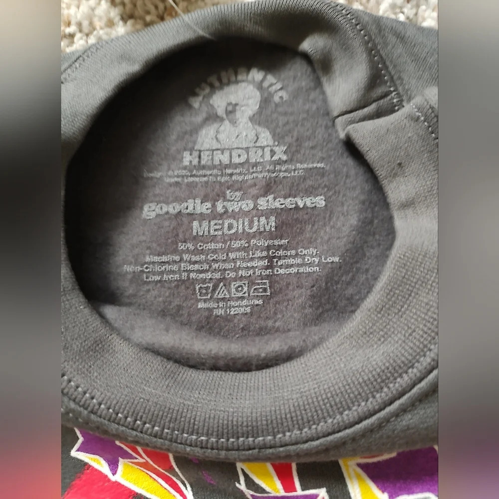 Jimmy Hendrix Hoody size M - Picture 3 of 4
